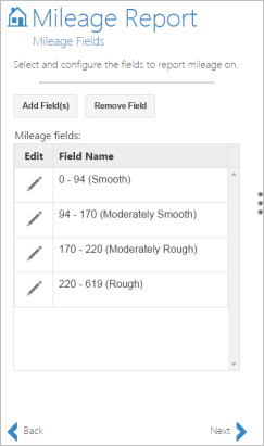 Range value fields added Range value fields added